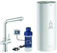 GROHE Red Duo Spültisch-Einhandmischer L-Auslauf mit Boiler und Filter – kochendes Wasser