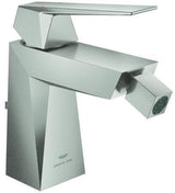 GROHE Allure Brilliant Einhand-Bidetbatterie 24347 Chrom – SilkMove, Temperaturbegrenzer, Zugstangen-Ablaufgarnitur