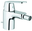 GROHE Eurosmart Cosmopolitan Bidetbatterie mit Zugstangen-Ablaufgarnitur Chrom