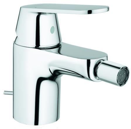 GROHE Eurosmart Cosmopolitan Bidetbatterie mit Zugstangen-Ablaufgarnitur Chrom