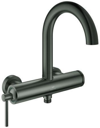GROHE Atrio Einhand-Wannenbatterie 24367 Wandmontage Chrom – SilkMove & LongLife
