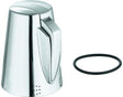 GROHE Absperrgriff 47697 für Chiara – Chrom/Mattchrom, Kunststoff verchromt