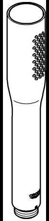 GROHE Euphoria Cosmopolitan Stick Handbrause 1 Strahlart phantom black 8,2 l/min