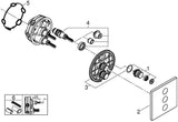 GROHE Grohtherm SmartControl 3-fach Unterputzventil Fertigmontageset eckig Chrom