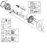 GROHE Eurostyle Einhand-Wannenbatterie Fertigmontageset – Chrom, mit Umstellung Wanne/Brause