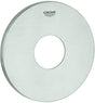 GROHE Rosette 48428 rund für EHM-Fertigmontagesets in Edelstahl-Optik supersteel