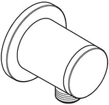 GROHE Relexa Wandanschlussbogen DN15 eigensicher chrom – 1/2 Zoll Außengewinde, inkl. Rosette