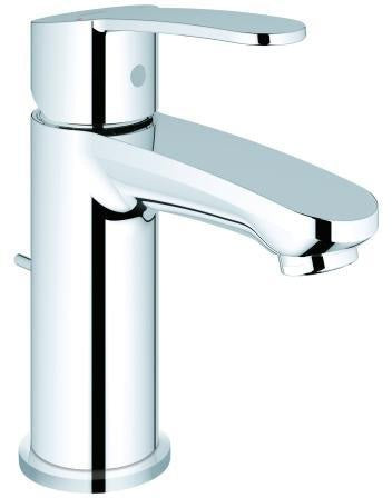 GROHE Eurostyle Cosmopolitan Einhand-Waschtischbatterie mit Zugstangen-Ablaufgarnitur, Chrom