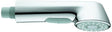 GROHE Spülbrause 46710 chrom – 2 Strahlarten, Antikalk, Long-Life Oberfläche