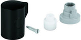 GROHE Absperrgriff 47980 mit Spartaste für Grohtherm 800 – Chrom, LongLife Oberfläche