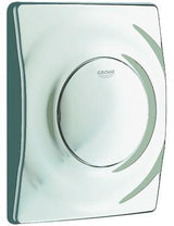GROHE Urinal-Betätigung Surf 37018 mit Druckknopfbetätigung in Chrom – 116 x 144 mm