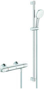 GROHE Grohtherm 1000 Thermostat-Brausebatterie mit Brausegarnitur 900 mm Chrom