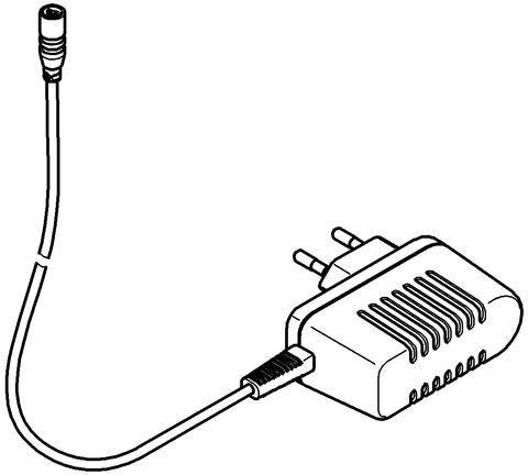 GROHE Steckernetzteil 65790 – 230 V Betriebsspannung, 6 V Ausgang, 4 m Kabellänge