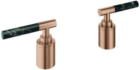 GROHE Atrio Private Collection Hebelgriffe Vanilla Noir Caesarstone Chrom