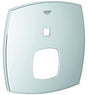 GROHE Rosette 48433 für EMH-FMS mit 2-Wege-Umstellung, chrom, organisch, 158 mm
