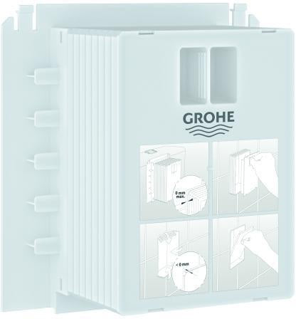 GROHE Revisionsschacht 40911 für Uniset Rapid SL – Passend für kleine Betätigungsplatten
