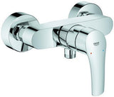 GROHE Eurosmart Einhand-Brausebatterie Wandmontage eigensicher Chrom