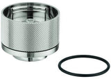 GROHE Armaturengriff 101299 in Chrom mit rot/blauer Temperaturanzeige