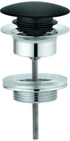 GROHE Ablaufgarnitur 65807 mit Klickverschluss für Waschtische, Chrom