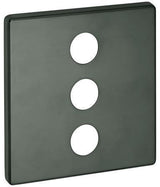 GROHE Rosette 48368 eckig für SmartControl – Chrom, Metall, Unterputz, 3-fach Ventil