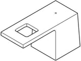 GROHE Griff 48137 Eurocube Markierung rot Chrom – Ersatzgriff für Waschtischarmaturen