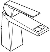 GROHE Allure Brilliant Einhand-Waschtischbatterie M-Size mit Zugstangen-Ablaufgarnitur Chrom