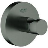 GROHE Essentials Bademantelhaken Metall chrom – verdeckte Wandmontage, 1 Haken