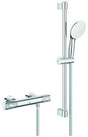 GROHE Grohtherm 1000 Performance Thermostat-Brausebatterie mit Brausestangenset 600 mm Chrom