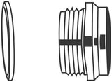 GROHE Austauschsitz 45023 – Passgenauer Ersatz für WC-Sitze