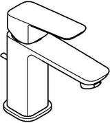 GROHE Cubeo Waschtisch-Einhandhebelmischer Chrom 106 mm mit SilkMove und EcoJoy