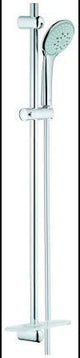 GROHE Euphoria 110 Champagne Brausegarnitur 900 mm mit 3 Strahlarten und Seifenschale, Chrom