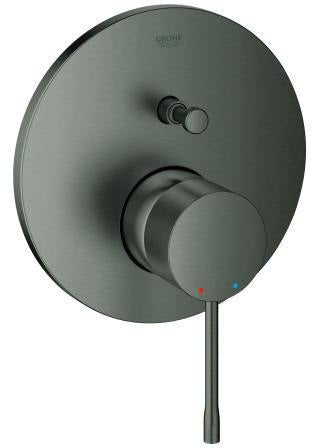 GROHE Essence Einhand-Wannenbatterie Fertigmontageset Cool Sunrise gebürstet