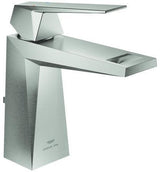 GROHE Allure Brilliant Einhand-Waschtischbatterie M-Size mit Zugstangen-Ablaufgarnitur Chrom