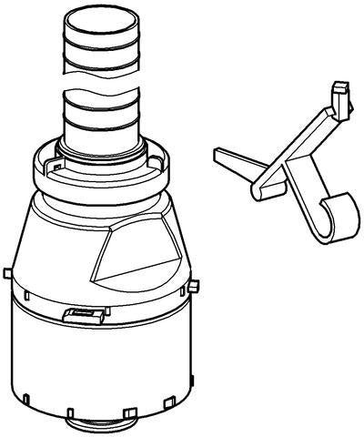 GROHE Servo-Ablaufventil 42066 für Start & Stopp Betätigung ohne Ventilsitz