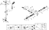 GROHE Grohtherm 1000 Performance Thermostat-Brausebatterie mit Brausestangenset 600 mm Chrom