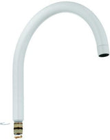 GROHE C-Auslauf 13043 chrom für Minta Einhand-Spültischbatterie, drehbar, Messing