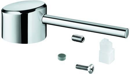GROHE Hebel 46966 für 28 mm Kartusche – Chrom, StarLight Oberfläche, für Concetto Spültischbatterie