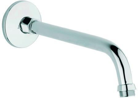 GROHE Relexa Brausearm 218 mm DN15 chrom – Wandmontage mit Rosette