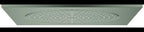 sonstige / 20l/min / 20Zoll 26873 508x508mm 9,6l/min satin steel