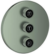 GROHE Grohtherm SmartControl 3-fach Unterputzventil Fertigmontageset rund warm sunset