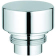 GROHE Umstellknopf 46721 chrom – Umsteller für Wanne/Brause mit LongLife Oberfläche
