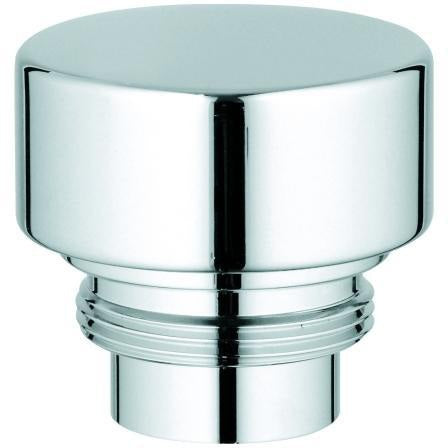 GROHE Umstellknopf 46721 chrom – Umsteller für Wanne/Brause mit LongLife Oberfläche