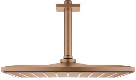 GROHE Rainshower Mono 310 Cube Kopfbrause-Set Deckenauslass 142 mm, 1 Strahl, 7,5 l/min, Chrom