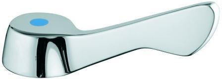 GROHE Hebel 06923 – Armaturengriff mit blauer Markierung, Chrom