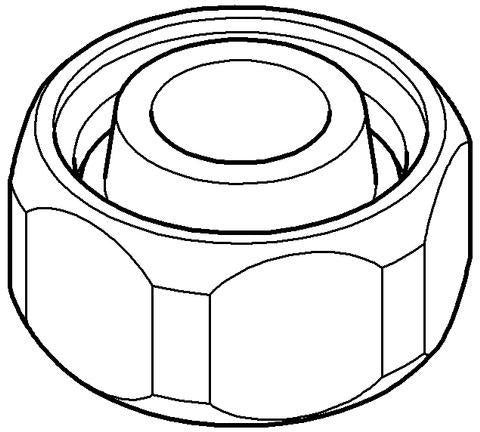 GROHE Quetschverschraubung 12915 2 Stück chrom – LongLife Oberfläche