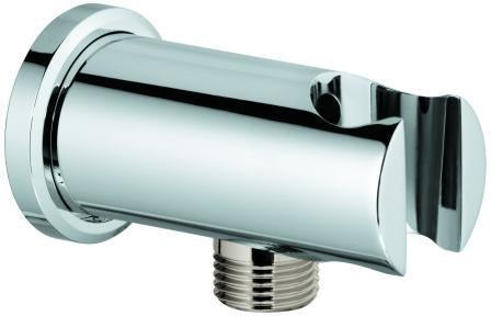 GROHE Rainshower Wandanschlussbogen 26658 mit runder Rosette, eigensicher, chrom