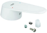 GROHE Hebel 46743 Chrom – Armaturengriff mit rot/blauer Temperaturanzeige