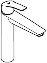GROHE Eurosmart Einhand-Waschtischbatterie XL-Size für freistehende Waschschüsseln, Chrom