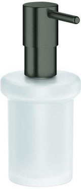 GROHE Essentials Seifenspender 40394_1 für Halter Essentials/-Cube, Glas satiniert, 160 ml