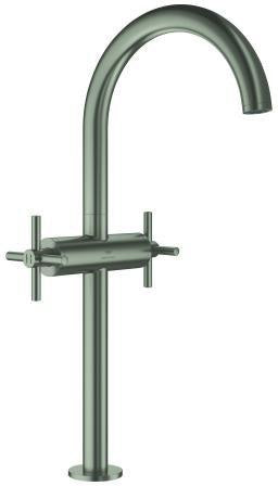 GROHE Atrio Waschtisch-Einlochbatterie XL-Size mit Kreuzgriffen, Chrom